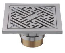 PJ3202 copper maze anti dry floor drain